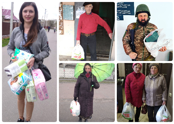 Helping citizens get food and basic necessities